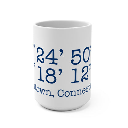 Newtown Coordinates Mug 15oz