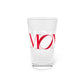 41 Tilt Monroe Pint Glass, 16oz