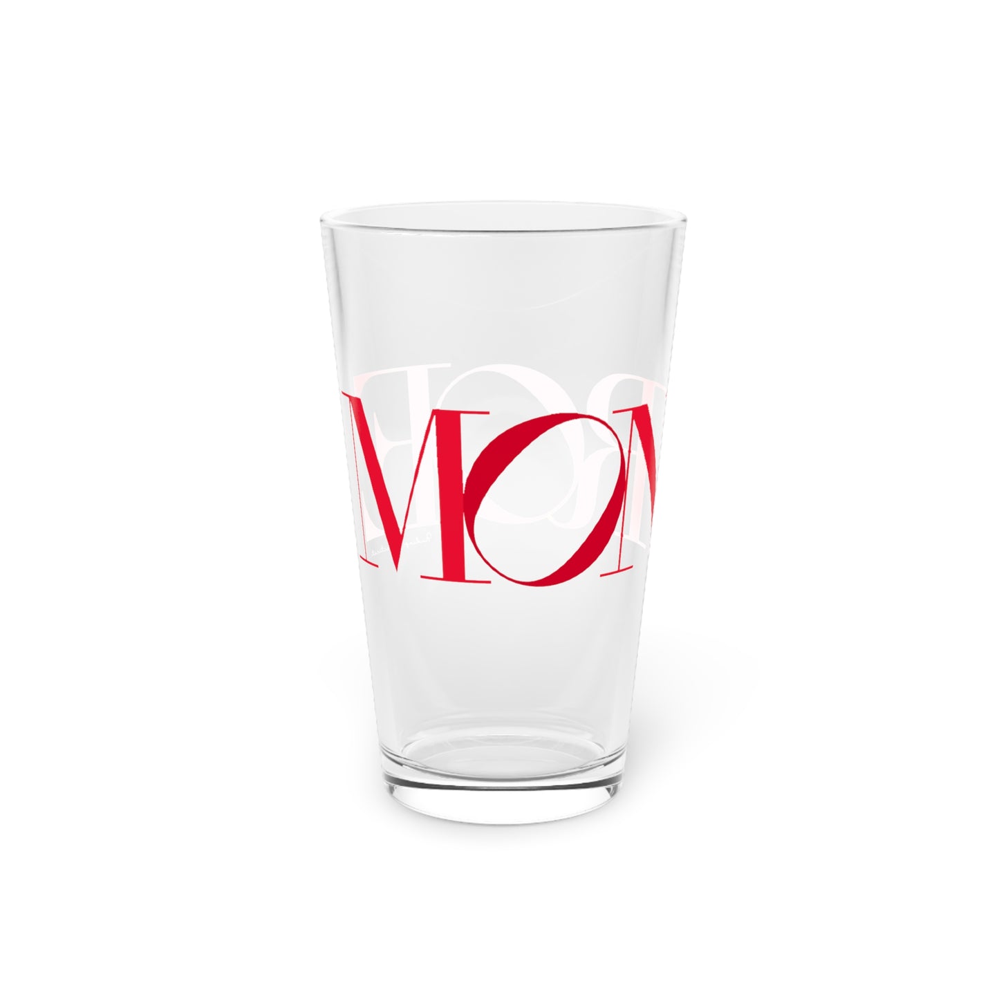 41 Tilt Monroe Pint Glass, 16oz