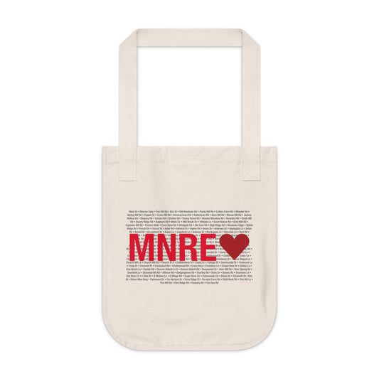 Monroe Love Organic Canvas Tote Bag