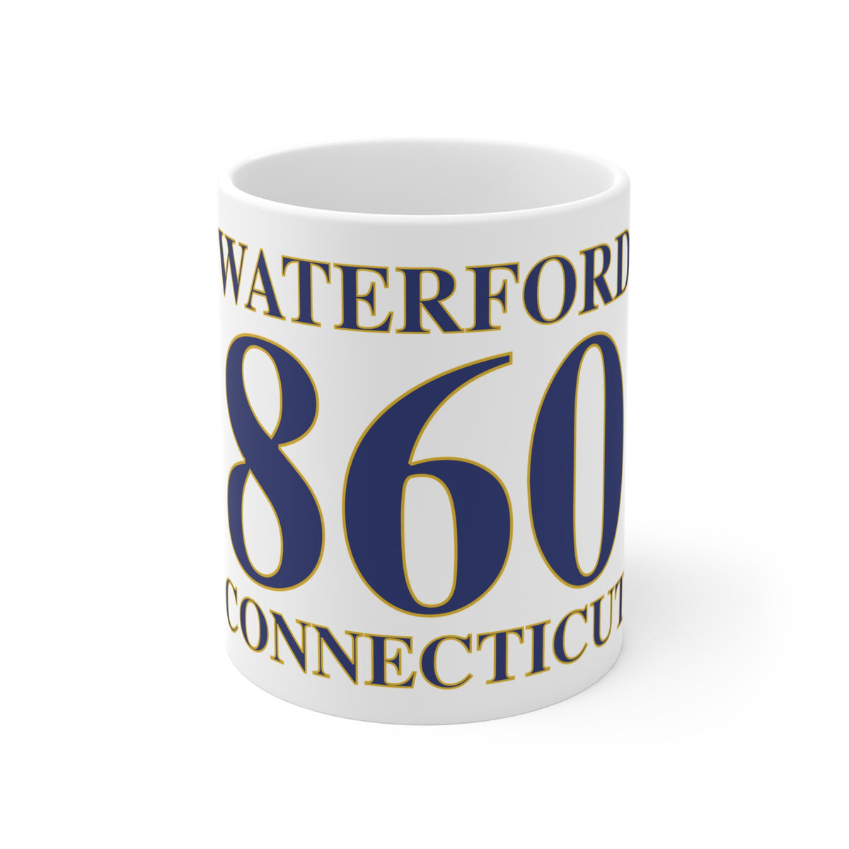 Waterford 860 Connecticut Connecticut Mug 11oz