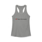 I Heart West Norwalk. Women's Ideal Racerback Tank Top