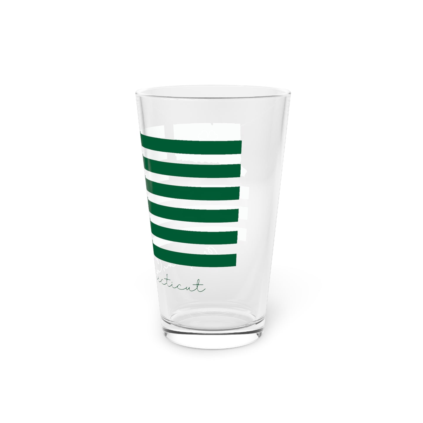 Chaplin Connecticut St. Patrick’s Day Flag Pint Glass, 16oz