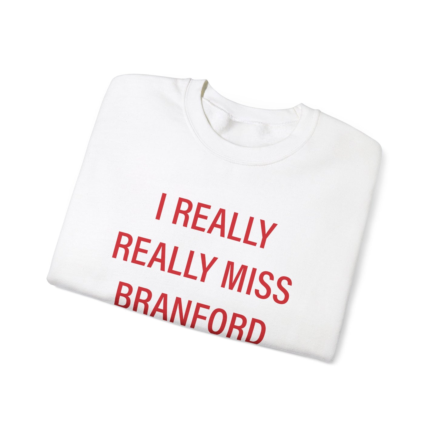 I Really Really Miss Branford Unisex Heavy Blend™ Crewneck Sweatshirt