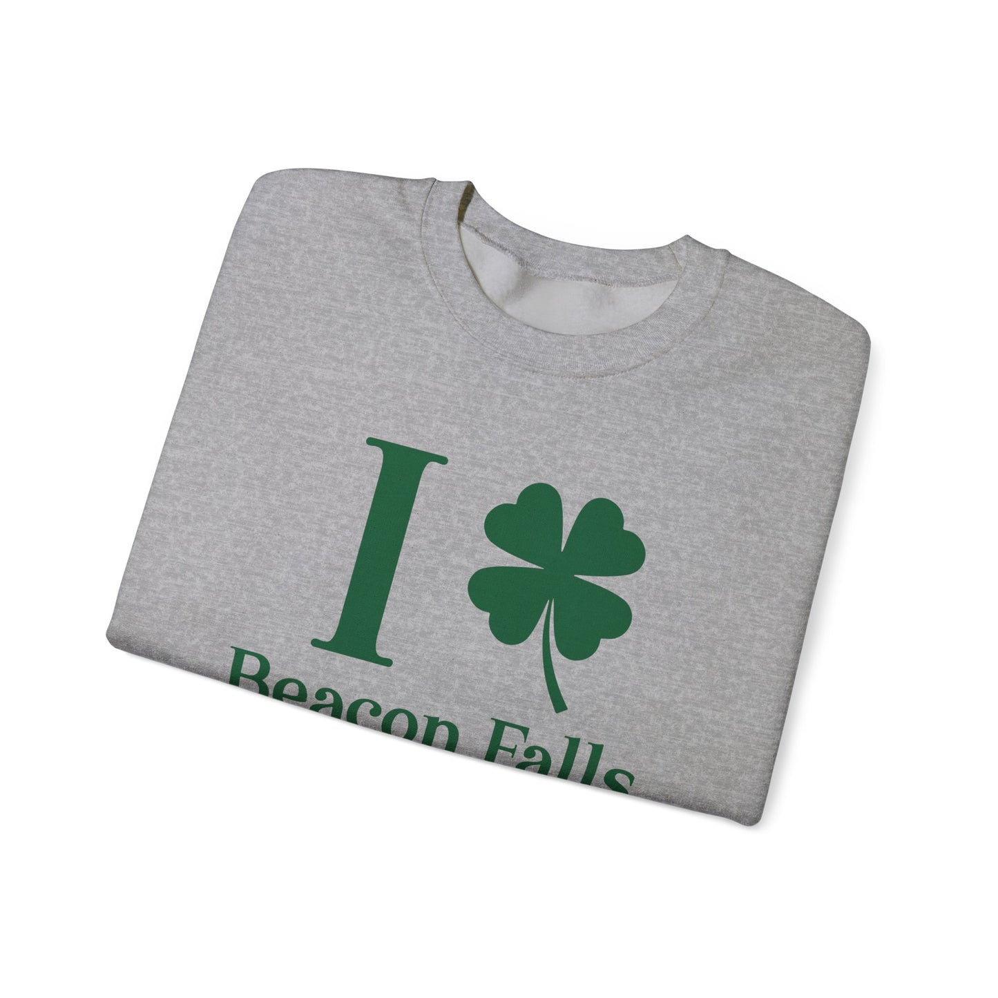 I Clover Beacon Falls Unisex Heavy Blend™ Crewneck Sweatshirt