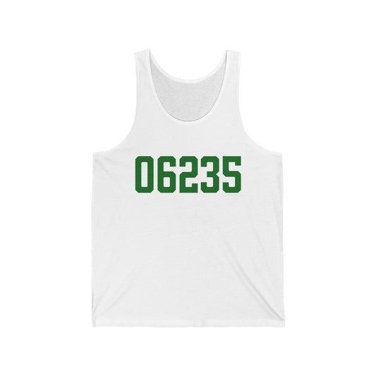 06235 Chaplin Connecticut Zip Code Unisex Jersey Tank Top
