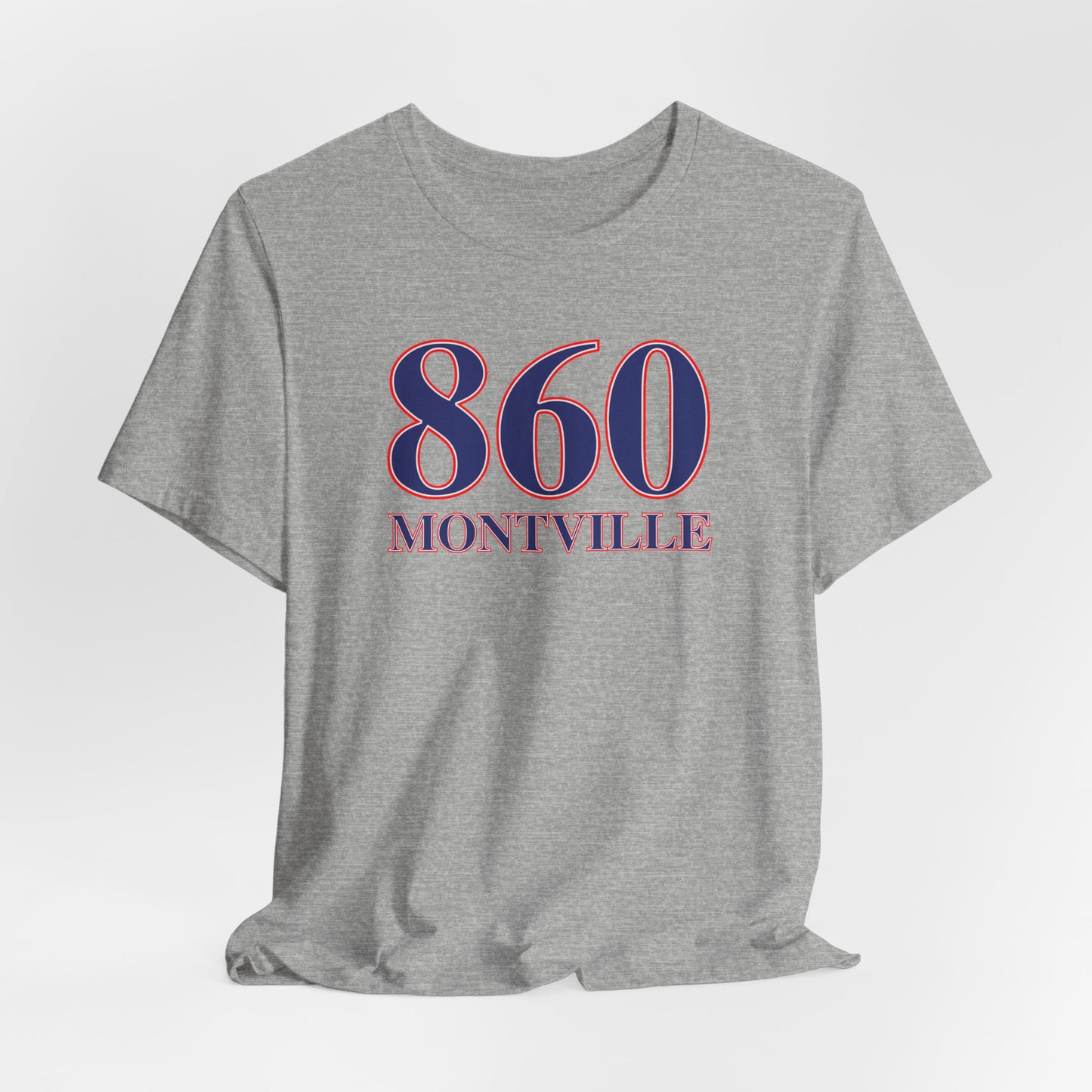 860 Montville Red White & Blue Unisex Jersey Short Sleeve T-Shirt