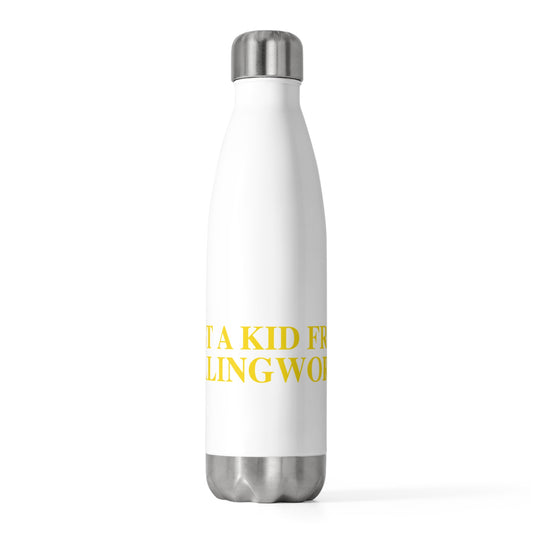 Just a kid from Killingworth 20oz Insulated Bottle