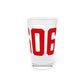 06606 Bridgeport Connecticut Zip Code Pint Glass, 16oz