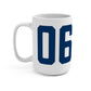 06516 West Haven Connecticut Zip Code Mug 15oz