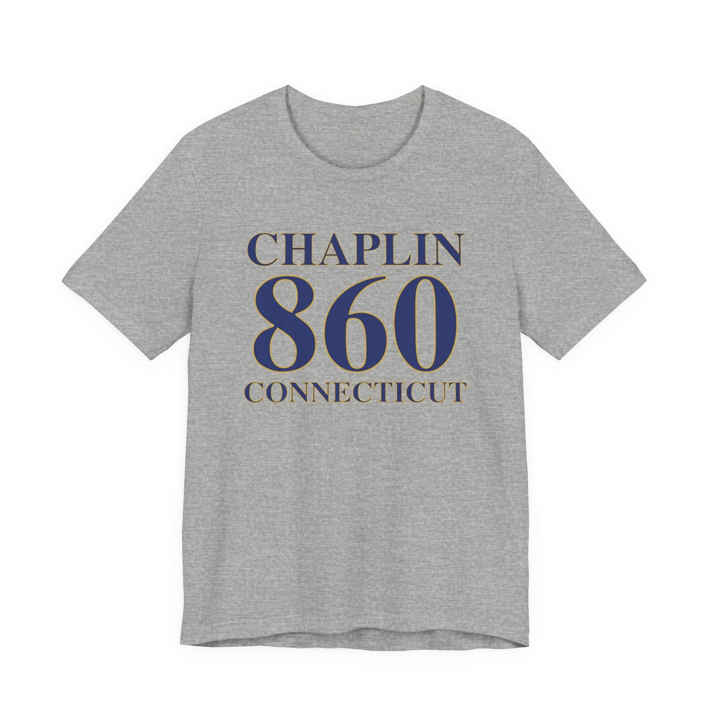 Chaplin 860 Connecticut Unisex Jersey Short Sleeve T-Shirt