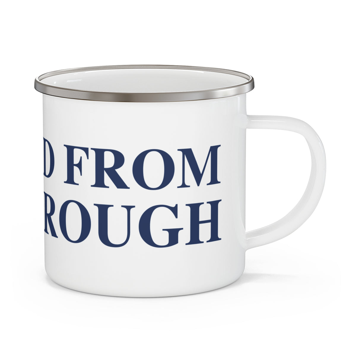 Just a kid from Marlborough Enamel Camping Mug