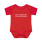 Just a kid from Old Saybrook Infant Baby Rib Bodysuit