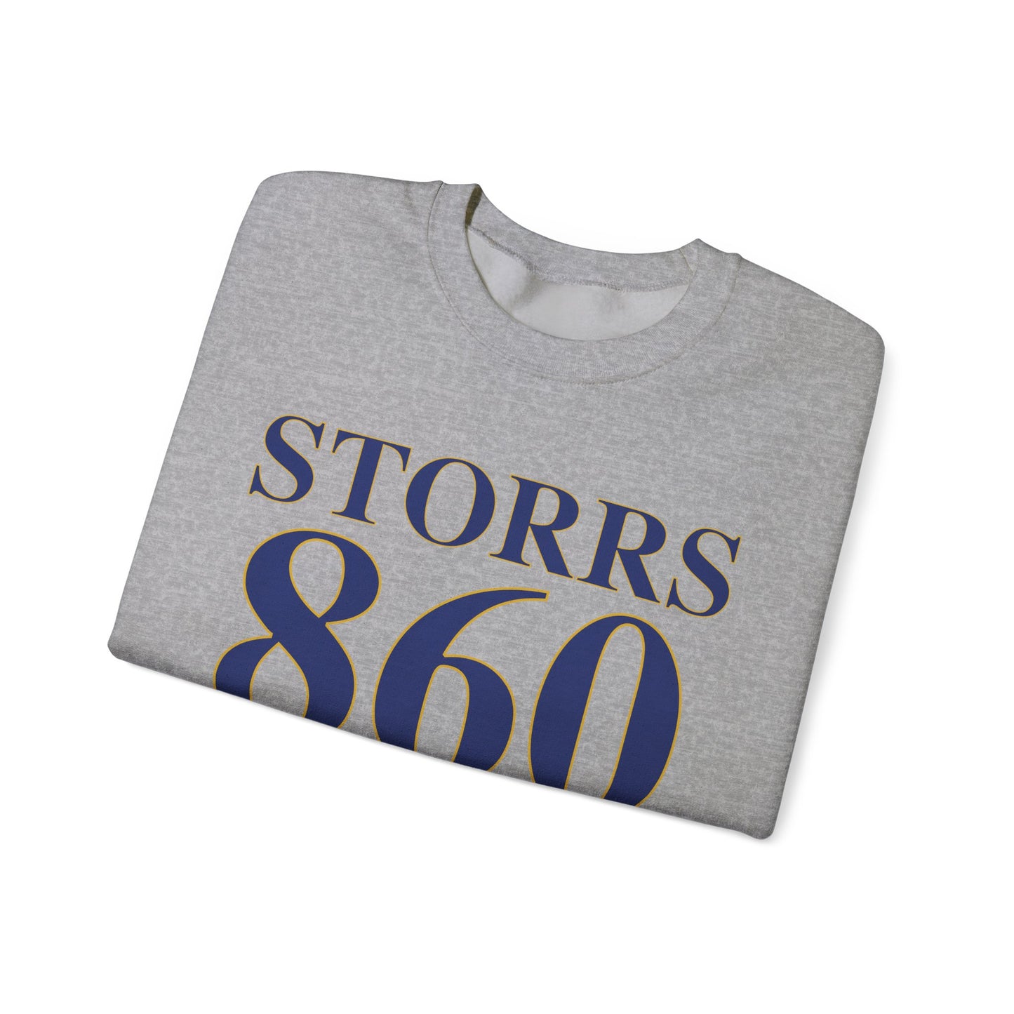 Storrs 860 Connecticut Unisex Heavy Blend™ Crewneck Sweatshirt