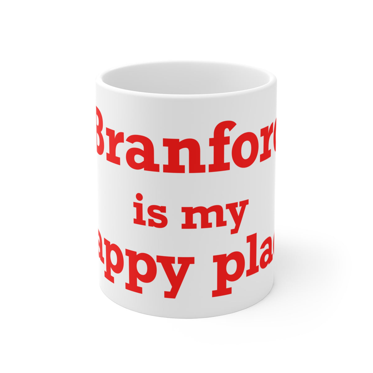 Branford is My Happy Place Mug 11oz