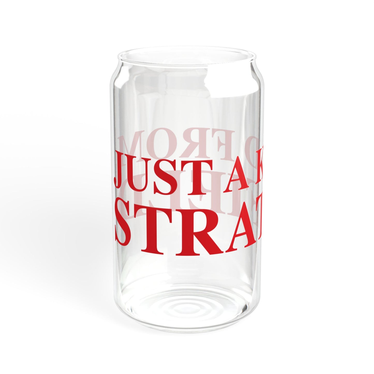 Just a kid from Stratfield Sipper Glass, 16oz