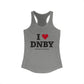 I Heart DNBY Women's Ideal Racerback Tank Top