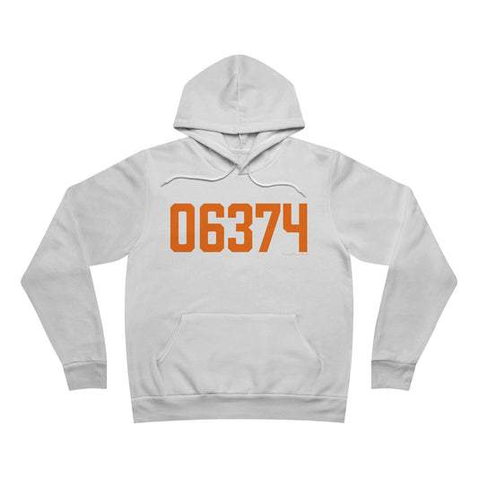 06374 Plainfield Connecticut Zip Code Unisex Sponge Fleece Pullover Hoodie