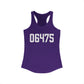 06475 Old Saybrook CT Zip Code Women's Ideal Racerback Tank Top