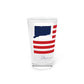 Storrs Connecticut Flag Pint Glass, 16oz
