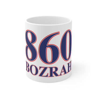 860 Bozrah Red, White & Blue Mug 11oz