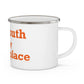Plymouth is My Happy Place  Enamel Camping Mug
