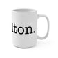 I Heart Wilton. Mug 15oz