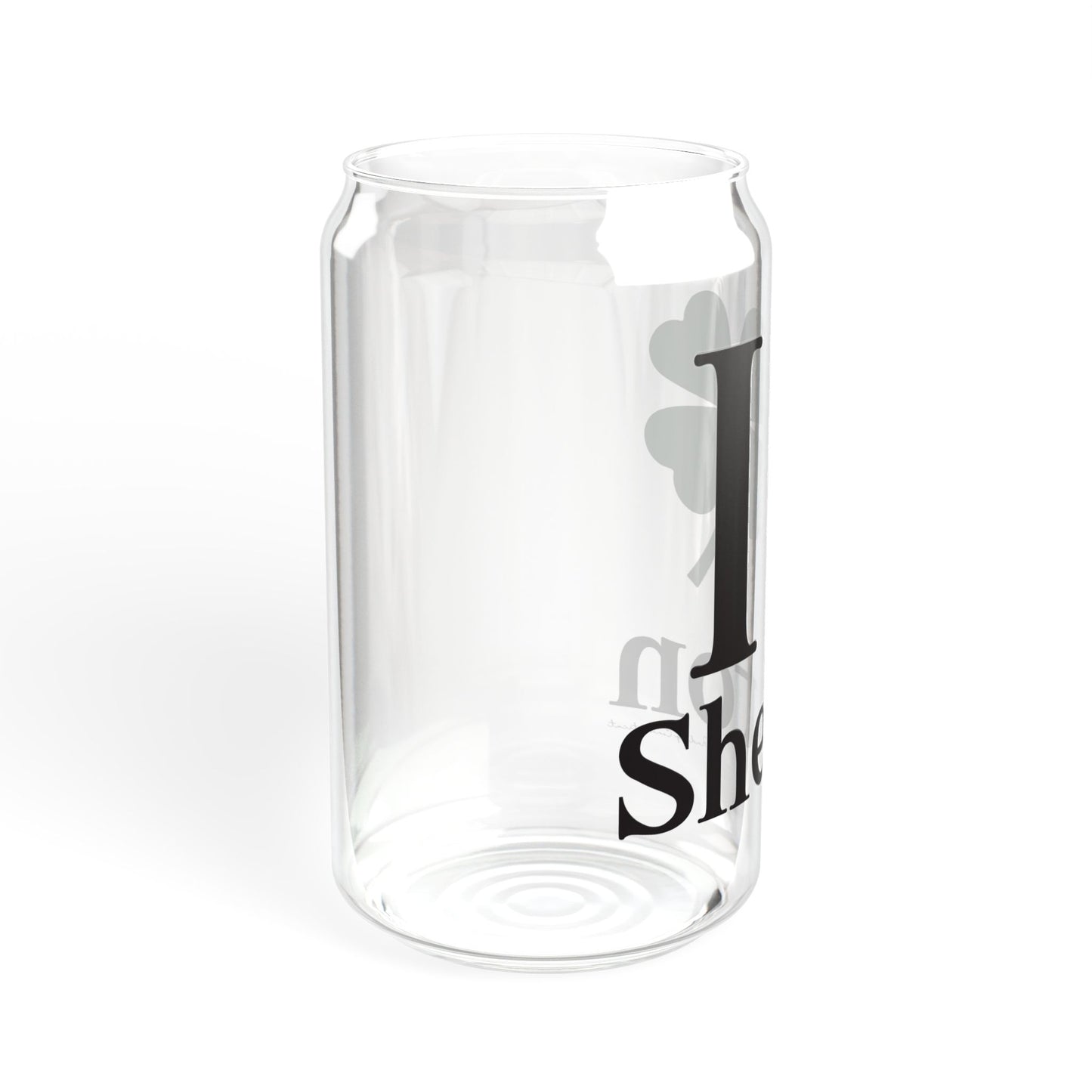 I Clover Shelton Sipper Glass, 16oz