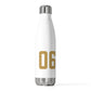 06108 East Hartford Connecticut Zip Code 20 oz Insulated Bottle