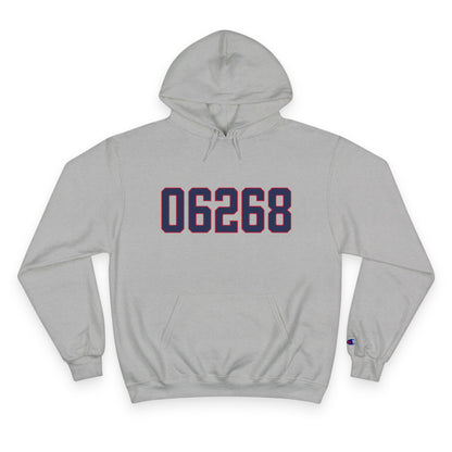 06268 Storrs Connecticut Zip Code Champion Hoodie Sweatshirt