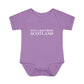 Just a kid from Scotland Infant Baby Rib Bodysuit