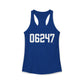 06247 Hampton CT Zip Code Women's Ideal Racerback Tank Top