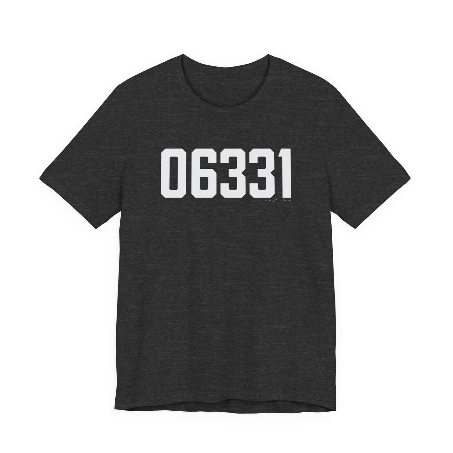 06331 Canterbury CT Zip Code Unisex Jersey Short Sleeve T-Shirt