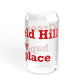 Greenfield Hill is My Happy Place Sipper Glass, 16oz