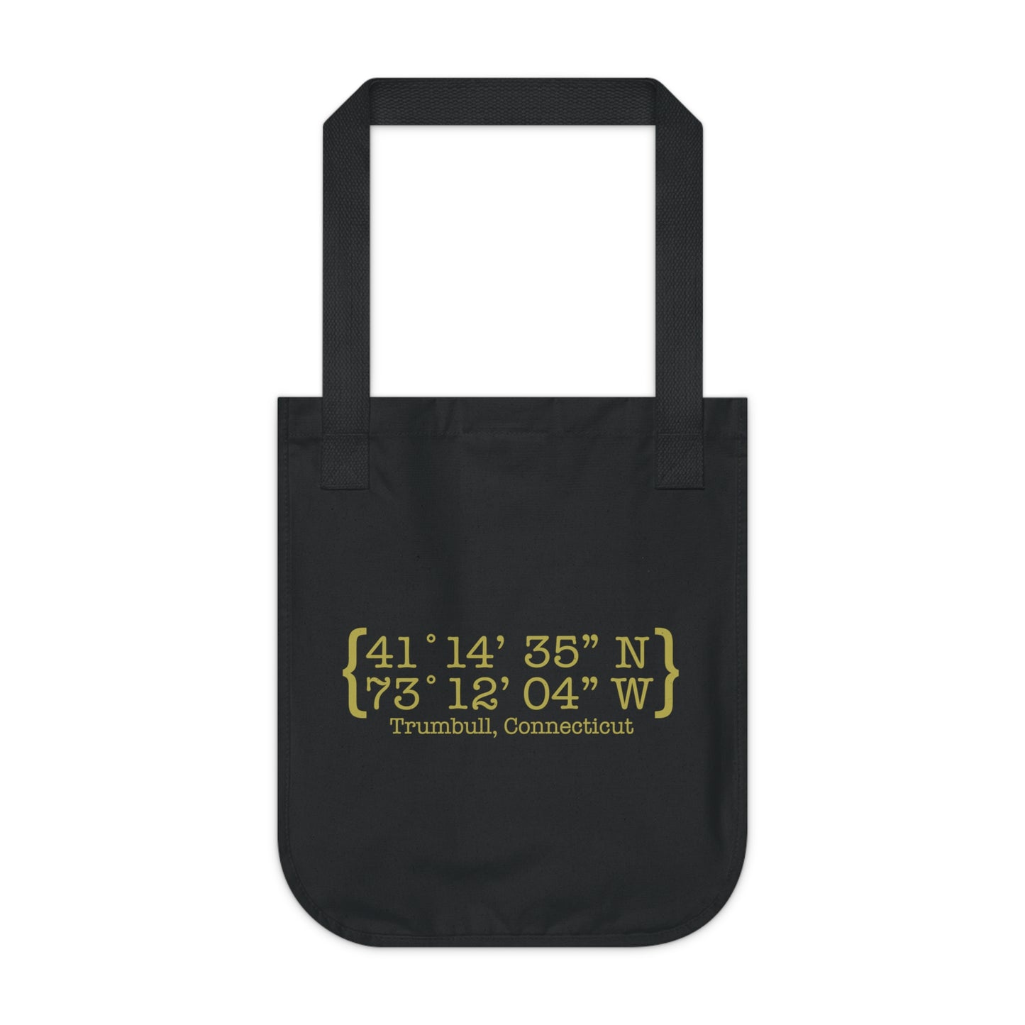 Trumbull Coordinates Organic Canvas Tote Bag