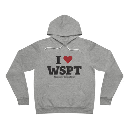 I Heart WSPT Unisex Sponge Fleece Pullover Hoodie