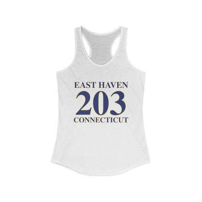 East Haven 203 Connecticut Women's Ideal Racerback Tank