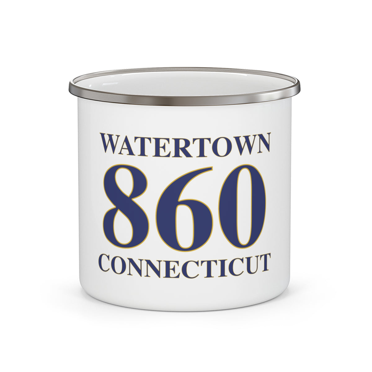 Watertown 860 Connecticut Enamel Camping Mug