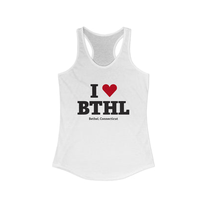 I Heart BTHL Women's Ideal Racerback Tank Top