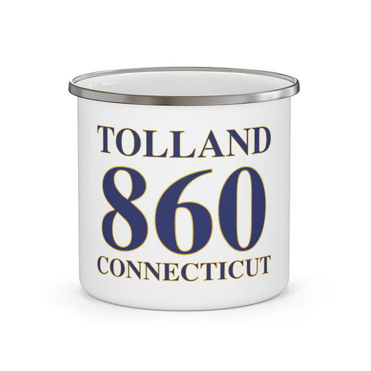 Tolland 860 Connecticut Enamel Camping Mug