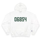 06854 Norwalk Connecticut Zip Code Champion Hoodie Sweatshirt