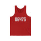 06475 Old Saybrook CT Zip Code Unisex Jersey Tank Top