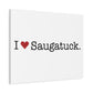 I Heart Saugatuck. Matte Canvas, Stretched, 1.25"