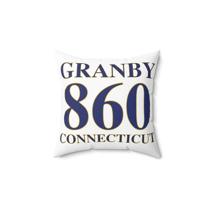 Granby 860 Connecticut Polyester Square Pillow