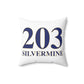 203 Silvermine Spun Polyester Square Pillow