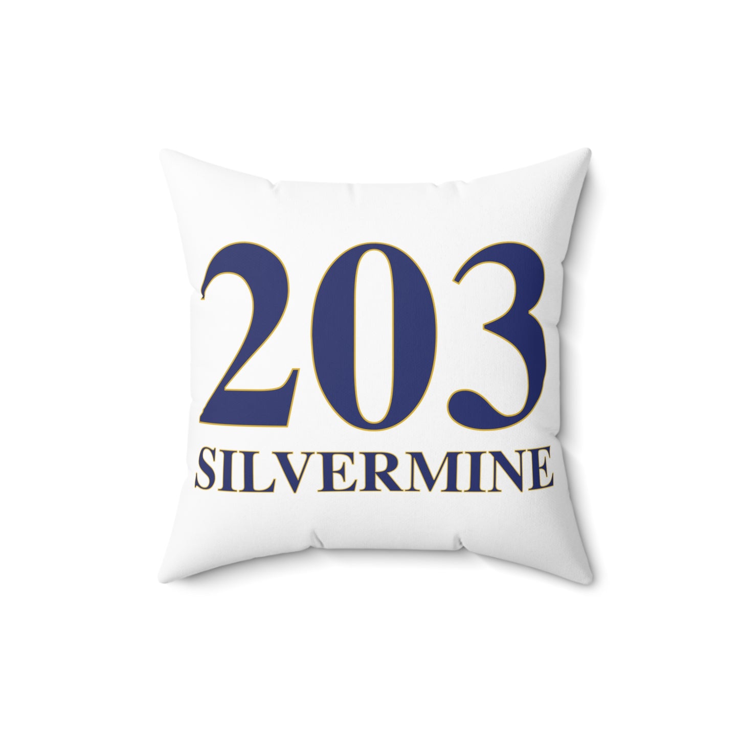203 Silvermine Spun Polyester Square Pillow