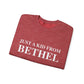 Just a kid from Bethel Unisex Heavy Blend™ Crewneck Sweatshirt
