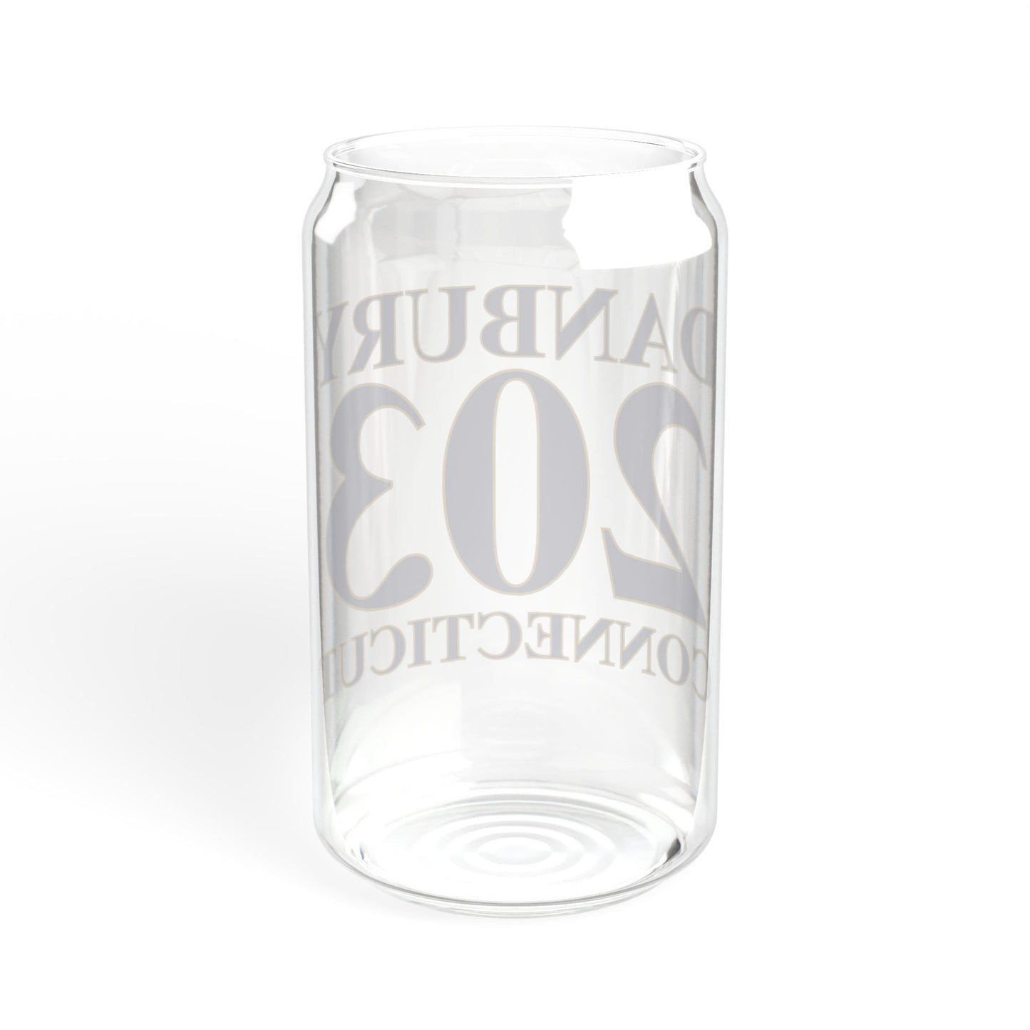 Danbury 203 Connecticut Sipper Glass, 16oz