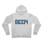 06334 Bozrah Connecticut Zip Code Unisex Sponge Fleece Pullover Hoodie