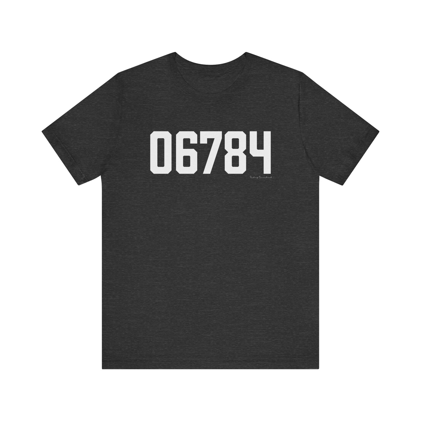 06784 Sherman CT Zip Code Unisex Jersey Short Sleeve T-Shirt